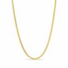 Adjustable 0.85mm Wheat Chain Necklace In 14K Gold - 22