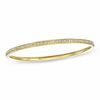 Thumbnail Image 0 of AVA Nadri Crystal Bangle in Brass with 18K Gold Plate - 7.5"