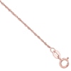 1.0mm Singapore Chain Necklace in 14K Rose Gold - 18