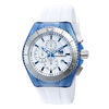 Thumbnail Image 0 of Men's TechnoMarine Original Cruise Silicone Strap Chronograph Watch with Silver-Tone Dial (Model: TM-115052)