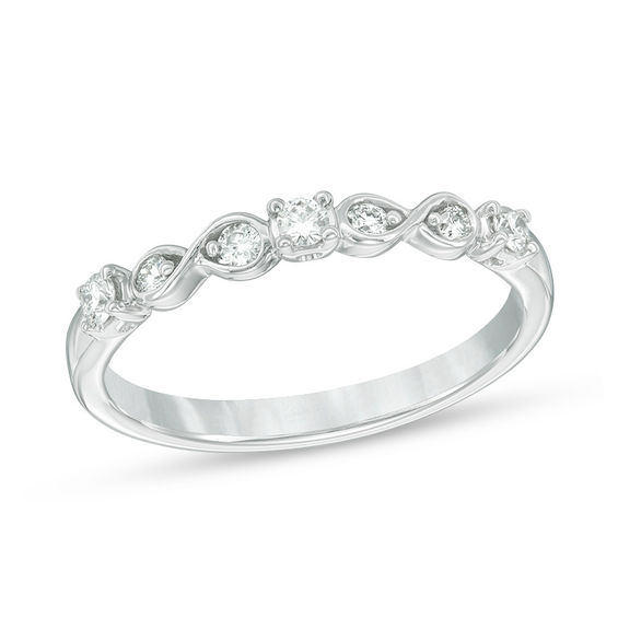 Cherished Promise Collection™ 1/5 CT. T.W. Diamond Infinity Anniversary ...
