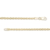Thumbnail Image 2 of 2.3mm Rope Chain Necklace in Hollow 14K Gold - 30"