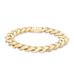 14K Yellow Gold Polished Heart Charm Toggle Bracelet - 9940235