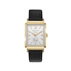 Thumbnail Image 0 of Men's Bulova Frank Sinatra 'My Way' Collection Gold-Tone Strap Watch with Rectangular Silver-Tone Dial (Model: 97A158)