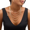 Thumbnail Image 3 of 2.7mm Valentino Chain Choker Necklace in 14K Gold - 17"