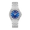 Thumbnail Image 0 of Ladies' Bulova Phantom Baguette Crystal Accent Watch with Blue Dial (Model: 96L290)