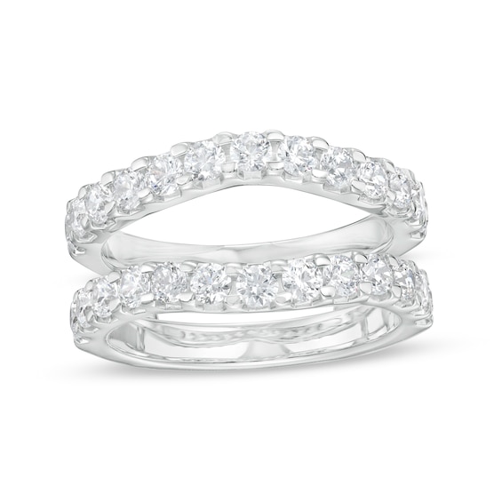 1-1/2 CT. T.w. Certified Lab-Created Diamond Solitaire Enhancer in 14K White Gold (F/Vs2)