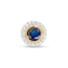 Thumbnail Image 0 of Blue Sapphire and Diamond Accent Frame Charm in 10K Gold
