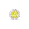 Thumbnail Image 0 of Peridot and Diamond Accent Frame Charm in 10K Gold