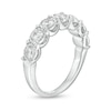 Thumbnail Image 2 of 1 CT. T.W. Diamond Seven Stone Anniversary Band in 10K White Gold