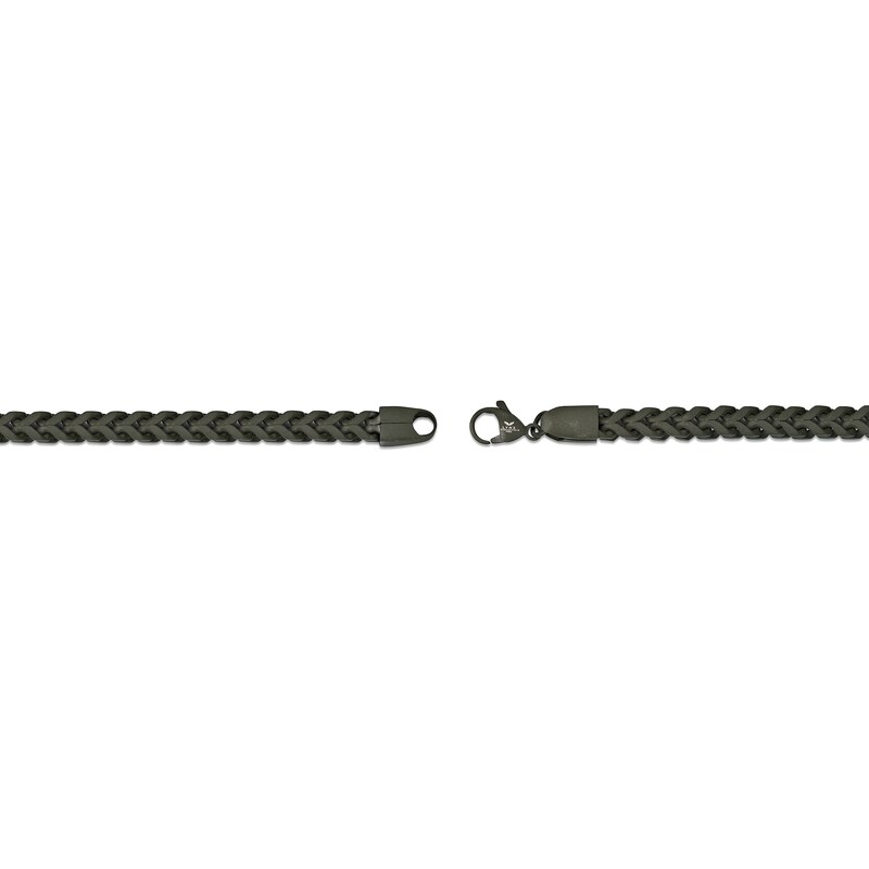 Men's 3.0mm Franco Chain Bracelet in Stainless Steel - 8.5
