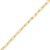 Thumbnail Image 0 of 3.55mm Paper Clip Cheval Chain Bracelet in Solid 10K Gold - 7.5"
