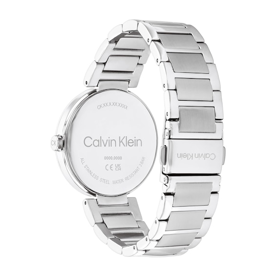 Ladies' Calvin Klein Watch with Black Dial (Model: 25200249)