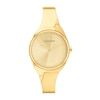 Thumbnail Image 0 of Ladies' Calvin Klein Gold-Tone IP Bangle Watch with Champagne Dial (Model: 25200235)