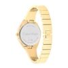 Thumbnail Image 2 of Ladies' Calvin Klein Gold-Tone IP Bangle Watch with Champagne Dial (Model: 25200235)