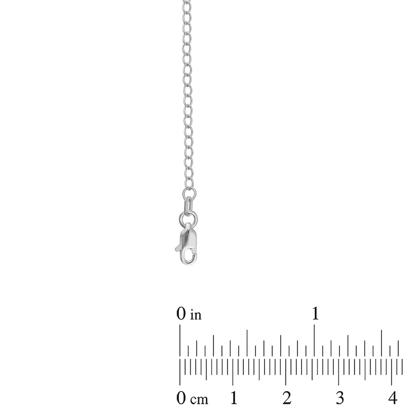 1.8mm Solid Curb Chain Extender in Sterling Silver - 3