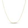 Thumbnail Image 0 of 2.1mm Paper Clip Chain Necklace in Hollow 14K Gold - 24"