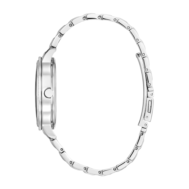 Main Image 3 of Ladies' Citizen Eco-Drive® Disney Cinderella Crystal Accent Watch and Pin Box Set (Model: FE7041-51W)