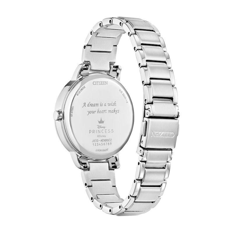 Main Image 4 of Ladies' Citizen Eco-Drive® Disney Cinderella Crystal Accent Watch and Pin Box Set (Model: FE7041-51W)