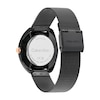 Thumbnail Image 2 of Ladies' Calvin Klein Two-Tone IP Mesh Watch with Black Dial (Model: 25200272)