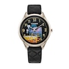 Thumbnail Image 0 of Ladies' Citizen Pixar Ratatouille Black Leather Strap Watch with Black Dial (Model: FE7103-04W)