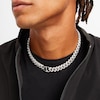 Thumbnail Image 4 of Zales x Alessi Domenico 10-1/2 CT. T.W. Diamond Miami Cuban Chain Necklace in 18K White Gold - 18"