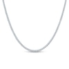 Thumbnail Image 0 of 2-3/4 CT. T.W. Diamond Tennis Necklace in 10K White Gold – 20"