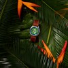 Thumbnail Image 5 of Men's Citizen Eco-Drive® Disney® Mickey Mouse Explorer Watch with Multi-Color Dial and Leather Strap (Model: AW1149-06W)