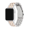 Thumbnail Image 2 of Ladies' Coach Apple Watch Straps Two-Tone Interchangeable Replacement Band Smart Watch Attachment (Model: 14700244)