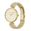 Thumbnail Image 3 of Ladies’ Armani Exchange Brooke Gold-Tone IP Watch with Cream Dial (Model: AX5385)