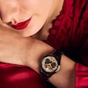 Thumbnail Image 4 of Ladies' Citizen Eco-Drive® Disney Pixar Coco Sugar Skull Crystal Accent Black IP Watch (Model: EM1175-51W)