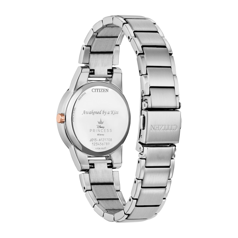 Main Image 3 of Ladies' Citizen Eco-Drive® Disney Sleeping Beauty Pink Mother-of-Pearl Watch and Pin Box Set (Model: GA1081-65N)