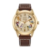 Thumbnail Image 1 of Citizen Eco-Drive® Disney Donald Duck and Crew 90th Anniversary Leather Strap Watch and Pin Box Set (Model: AW0093-04W)