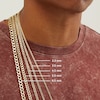 Thumbnail Image 4 of 5.0mm Miami Cuban Curb Chain Necklace in Solid 14K Gold - 24"
