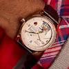 Thumbnail Image 4 of Men’s Citizen Eco-Drive® Disney Mickey Mouse on the Train Rose-Tone IP Brown Leather Strap Watch (Model: AW0088-04W)