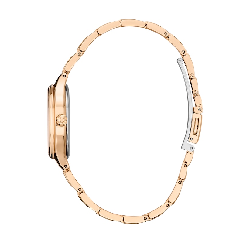 Main Image 2 of Ladies' Citizen Eco-Drive® Disney Mickey Mouse & Minnie Mouse in Paris Rose-Tone IP Watch (Model: FE2103-52D)