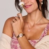 Thumbnail Image 4 of Ladies' Citizen Eco-Drive® Disney Mickey Mouse & Minnie Mouse in Paris Rose-Tone IP Watch (Model: FE2103-52D)