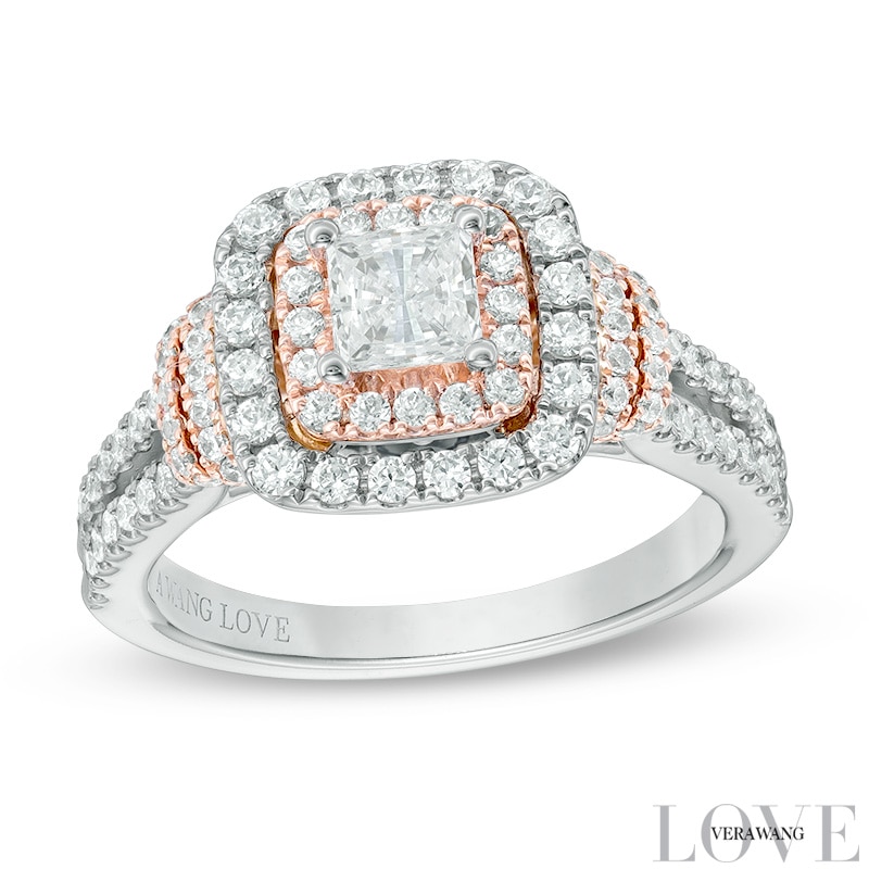 Previously Owned - Vera Wang Love Collection 1-1/5 CT. T.W. Diamond ...
