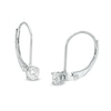 Thumbnail Image 0 of Previously Owned - 1/4 CT. T.W. Diamond Solitaire Drop Earrings in 14K White Gold (I/I3)